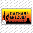 Oatman Kokopelli Arizona Scenic Background Novelty Sticker Decal