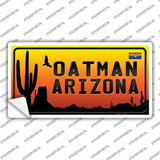Oatman Flag Arizona Scenic Background Novelty Sticker Decal