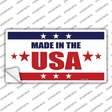 Made in the USA Stars Novelty Sticker Decal