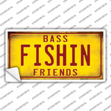 Fishin Friends Novelty Sticker Decal