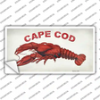 Cape Cod Lobster Novelty Sticker Decal