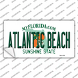 Atlantic Beach Florida Novelty Sticker Decal