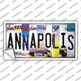 Annapolis Strip Art Novelty Sticker Decal