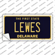 Lewes Delaware Novelty Sticker Decal