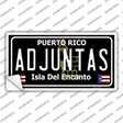 Adjuntas Puerto Rico Black Novelty Sticker Decal