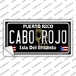 Cabo Rojo Puerto Rico Black Novelty Sticker Decal