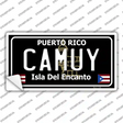 Camuy Puerto Rico Black Novelty Sticker Decal