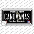 Canovanas Puerto Rico Black Novelty Sticker Decal