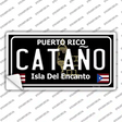 Catano Puerto Rico Black Novelty Sticker Decal