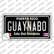 Guaynabo Puerto Rico Black Novelty Sticker Decal