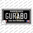 Gurabo Puerto Rico Black Novelty Sticker Decal