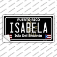 Isabela Puerto Rico Black Novelty Sticker Decal