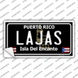 Lajas Puerto Rico Black Novelty Sticker Decal