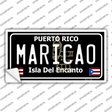 Maricao Puerto Rico Black Novelty Sticker Decal