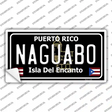 Naguabo Puerto Rico Black Novelty Sticker Decal