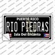 Rio Piedras Puerto Rico Black Novelty Sticker Decal