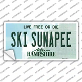 Ski Sunapee New Hampshire Novelty Sticker Decal
