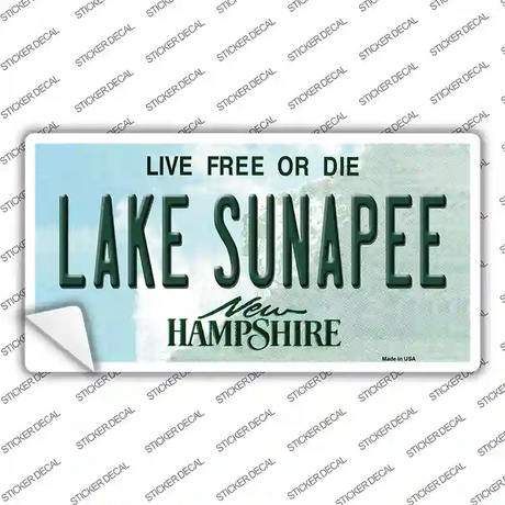 Lake Sunapee New Hampshire Novelty Sticker Decal