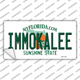 Immokalee Florida Novelty Sticker Decal