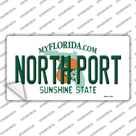 North Port Florida Novelty Sticker Decal