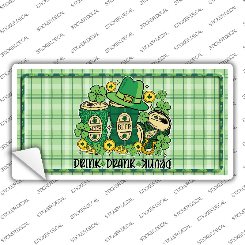 Drink Drank Drunk Novelty Sticker Decal LP-14462s
