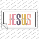 Jesus Saves Always Novelty Sticker Decal LP-14479s