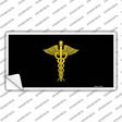 Caduceus Novelty Sticker Decal