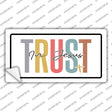 Trust In Jesus Novelty Sticker Decal LP-14482s