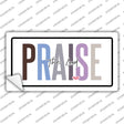 Praise The Lord Novelty Sticker Decal LP-14485s