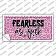 Fearless as Novelty Sticker Decal LP-14493s