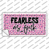 Fearless as Novelty Sticker Decal LP-14493s