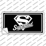 Superdad Novelty Sticker Decal LP-14501s