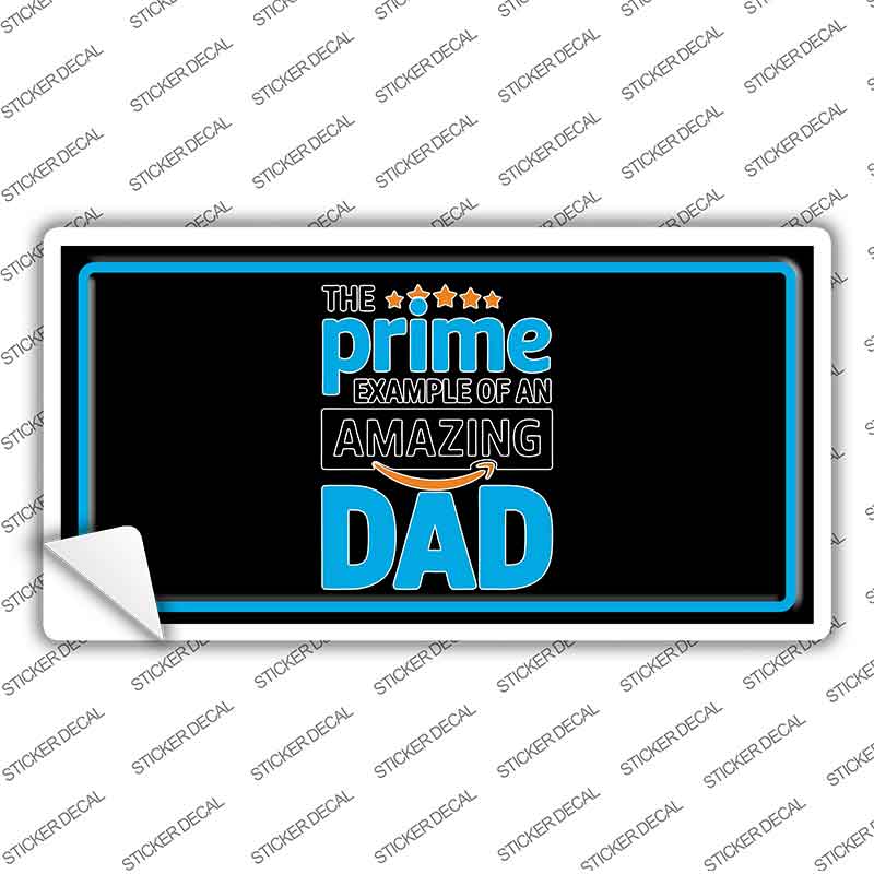 The Prime Dad Novelty Sticker Decal LP-14502s