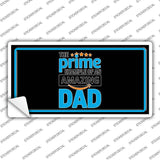 The Prime Dad Novelty Sticker Decal LP-14502s