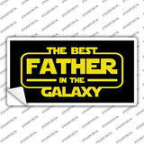 Best Father in the Galaxy Novelty Sticker Decal LP-14503s