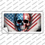 American Skull Novelty Sticker Decal LP-14509s