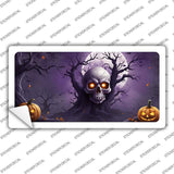 The Haunted Skull Tree Novelty Sticker Decal LP-14515s