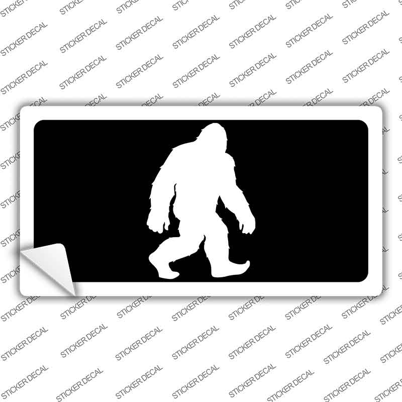 Bigfoot Silhouette Novelty Sticker Decal LP-14523s