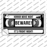 Horror Movie Night Novelty Sticker Decal LP-14536s