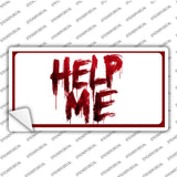 Help Me Bloody Novelty Sticker Decal LP-14539s