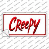 Creepy Novelty Sticker Decal LP-14540s