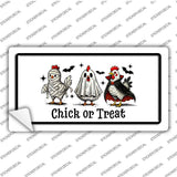 Chick or Treat Novelty Sticker Decal LP-14541s