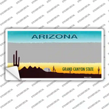 Arizona Gray State Blank Novelty Sticker Decal