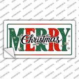 Merry Christmas Novelty Sticker Decal LP-14563s