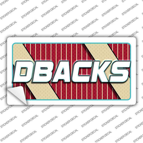 DBACKS Graphic Novelty Sticker Decal LP-14565s