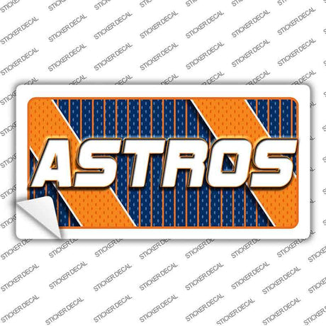 ASTROS Graphic Novelty Sticker Decal LP-14575s