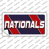 NATIONALS Graphic Novelty Sticker Decal LP-14594s
