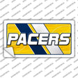 PACERS Graphic Novelty Sticker Decal LP-14606s