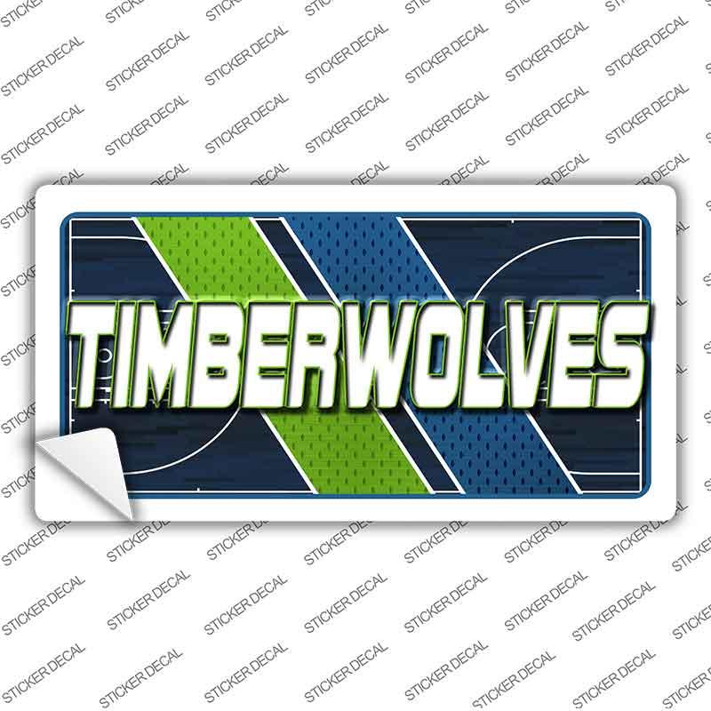 TIMBERWOLVES Graphic Novelty Sticker Decal LP-14612s