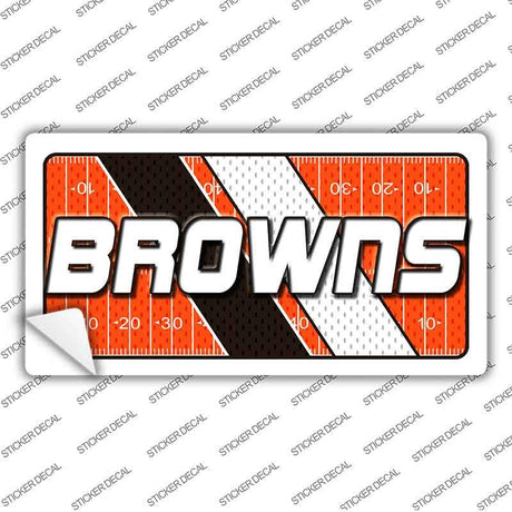 BROWNS Graphic Novelty Sticker Decal LP-14632s